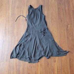 Liz Claiborne Brown Polka Dot Dress sz 10